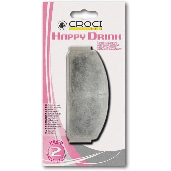 Filtre fontaine happy drink 2 pcs CROCI
