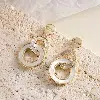 Beautify Collection - Boucles doreilles Galaxy Star Ring EA240004