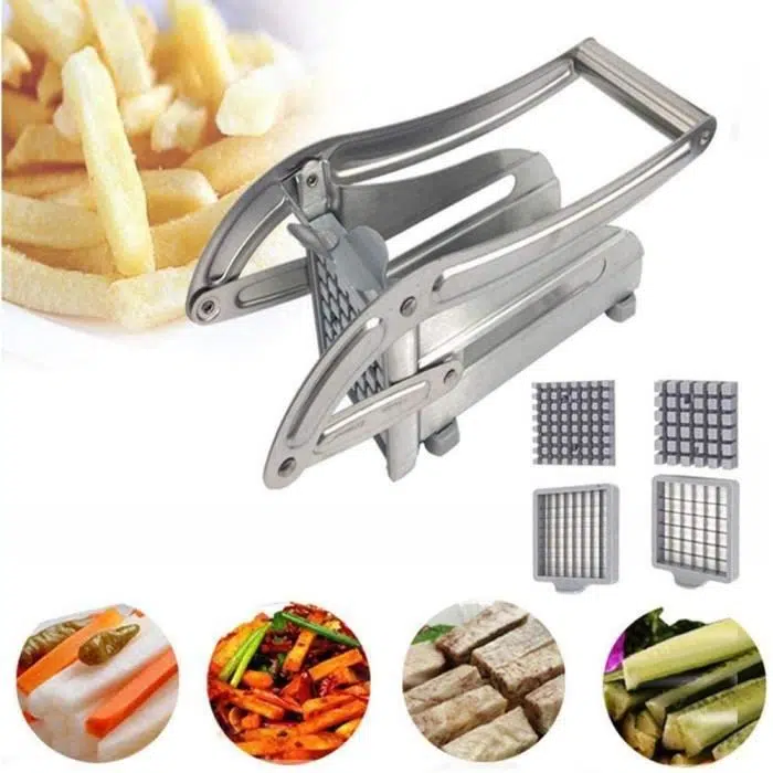 Coupe frites en acier inoxydable