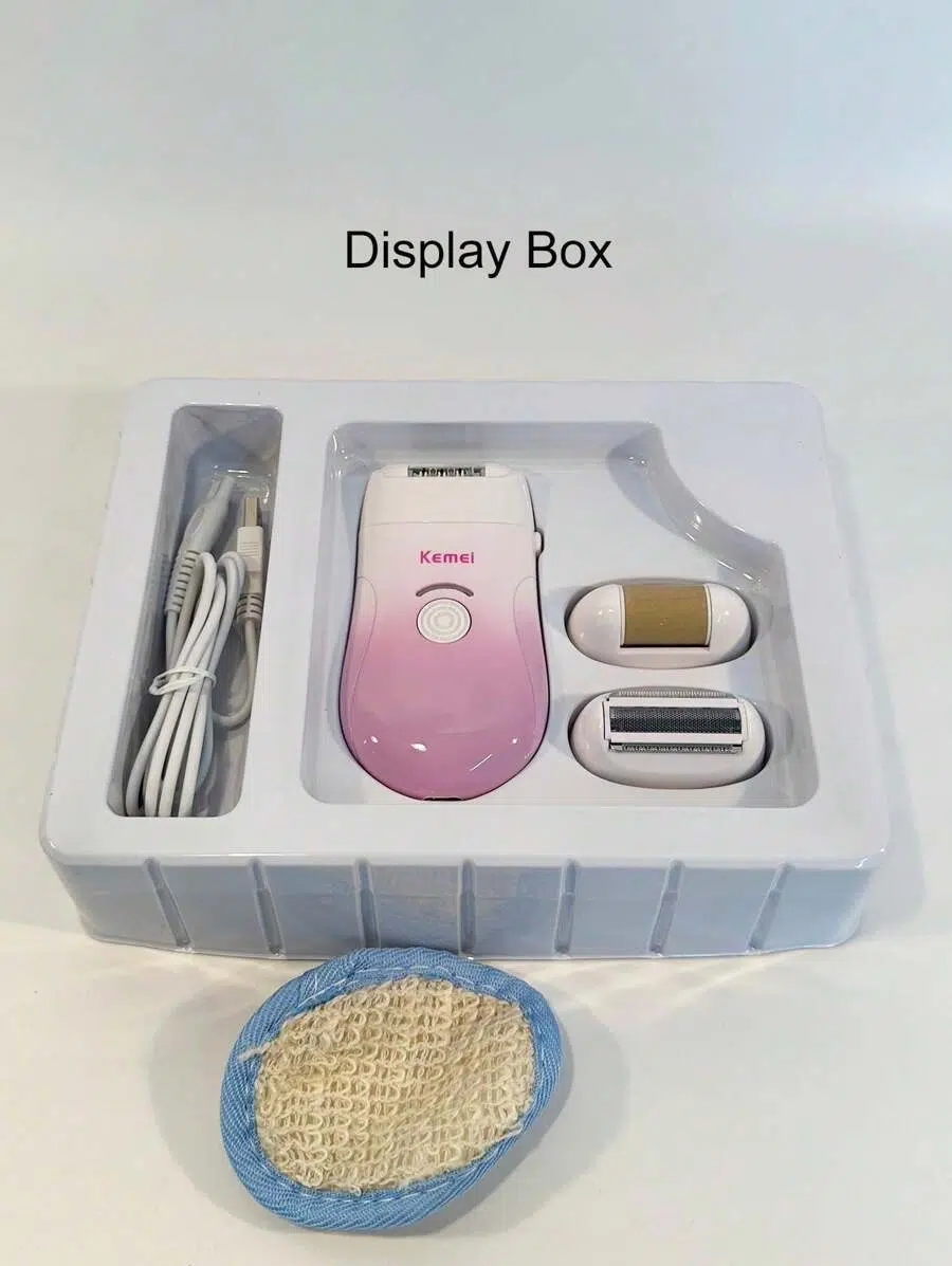 Kemei Épilateur Rasoir Pour Femme 3en1 KM-908B