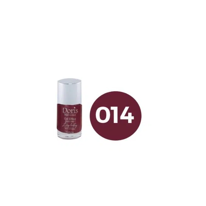 Vernis a Ongles Effet Gel DORIS Brillant - 12ML