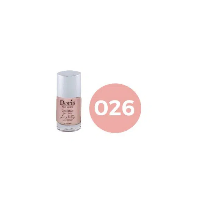 Vernis a Ongles Effet Gel DORIS Brillant - 12ML