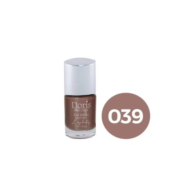 Vernis a Ongles Effet Gel DORIS Brillant - 12ML