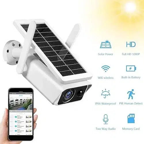 Caméra de surveillance Solaire Wifi