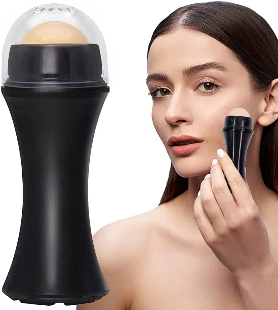 Pierre Volcanique Absorbante, Matifiante pour Visage, Anti-Sébum, Lavable