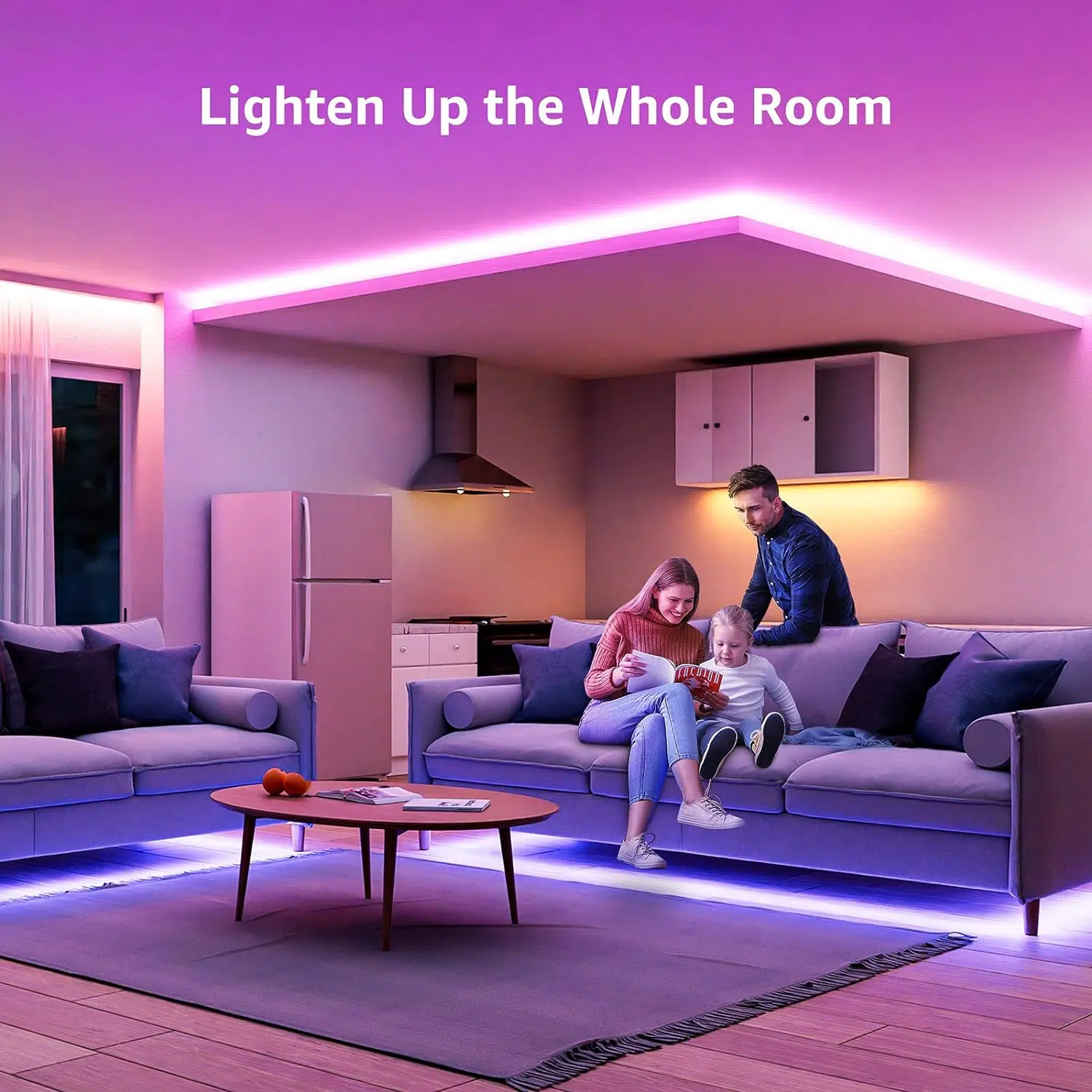 Ruban Led 5M RGB 12V pour Chambre - Multicolore Adhésive