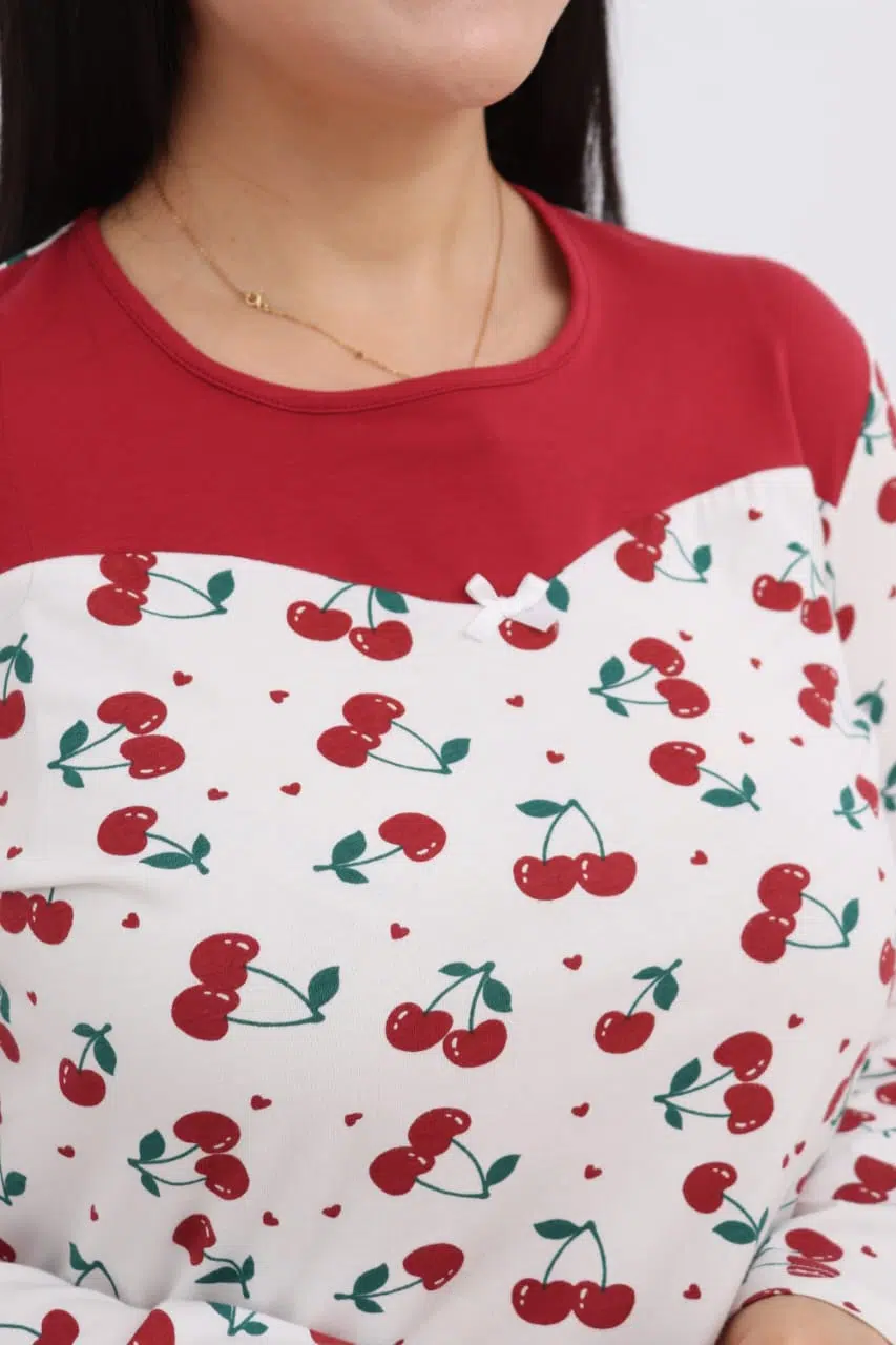Ensemble Pyjama 2 Pièces en Coton Doux- Hiver 2024 -YESIN