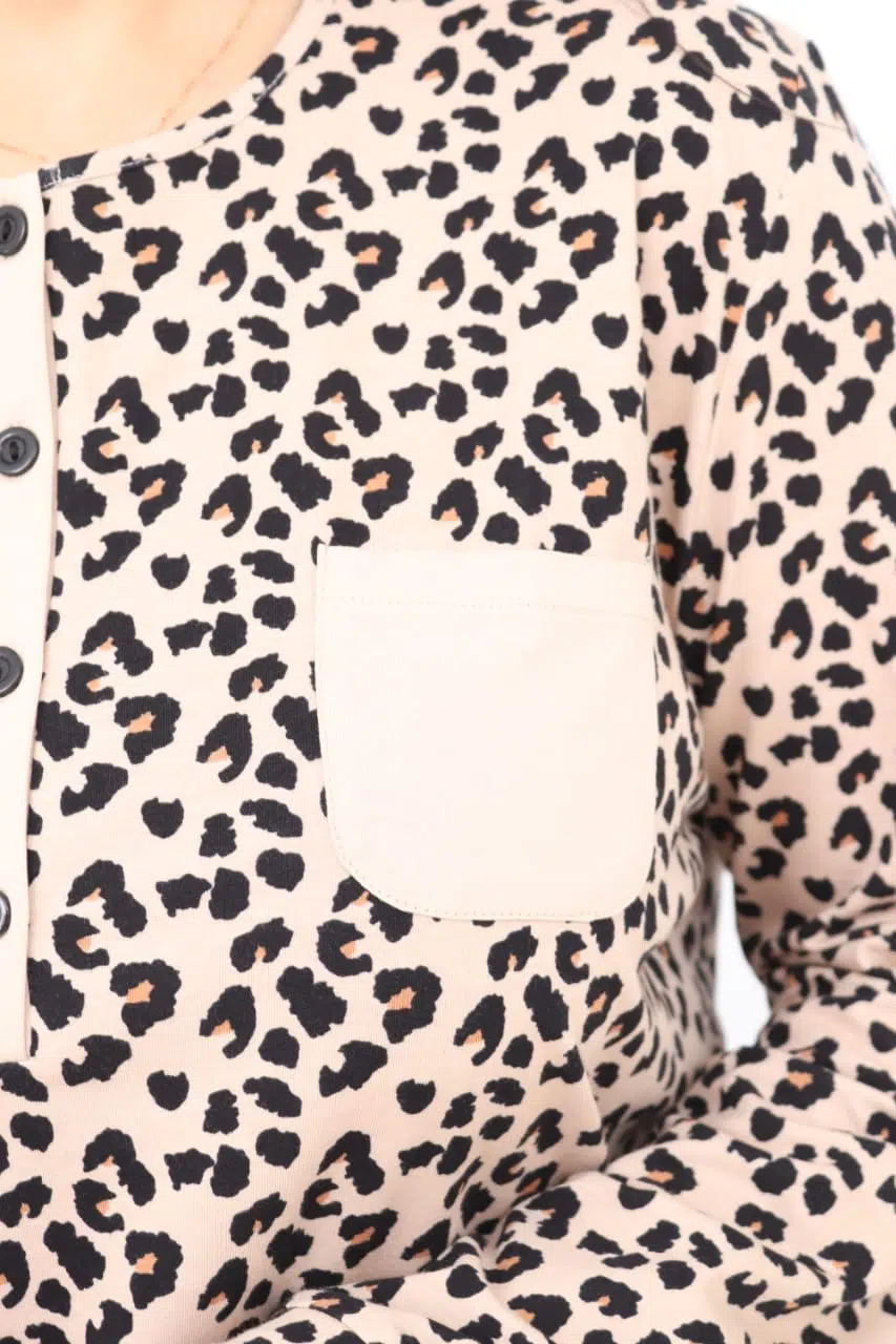 Ensemble Pyjama 2 Pièces en Coton Doux- Hiver 2024 -YESIN