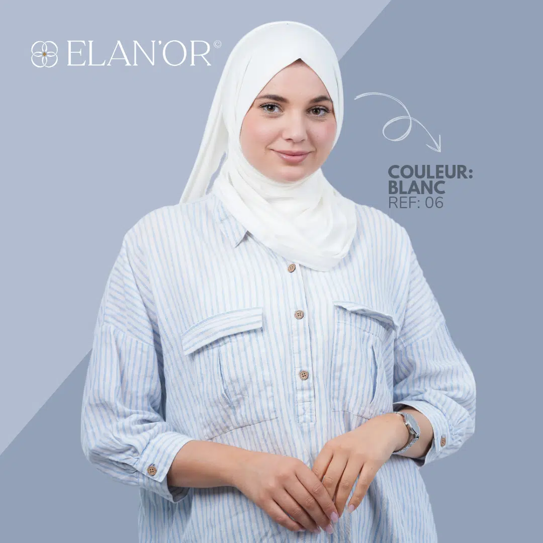 Foulard Cotton Premium Hijab -Echarpe femme 180x70cm