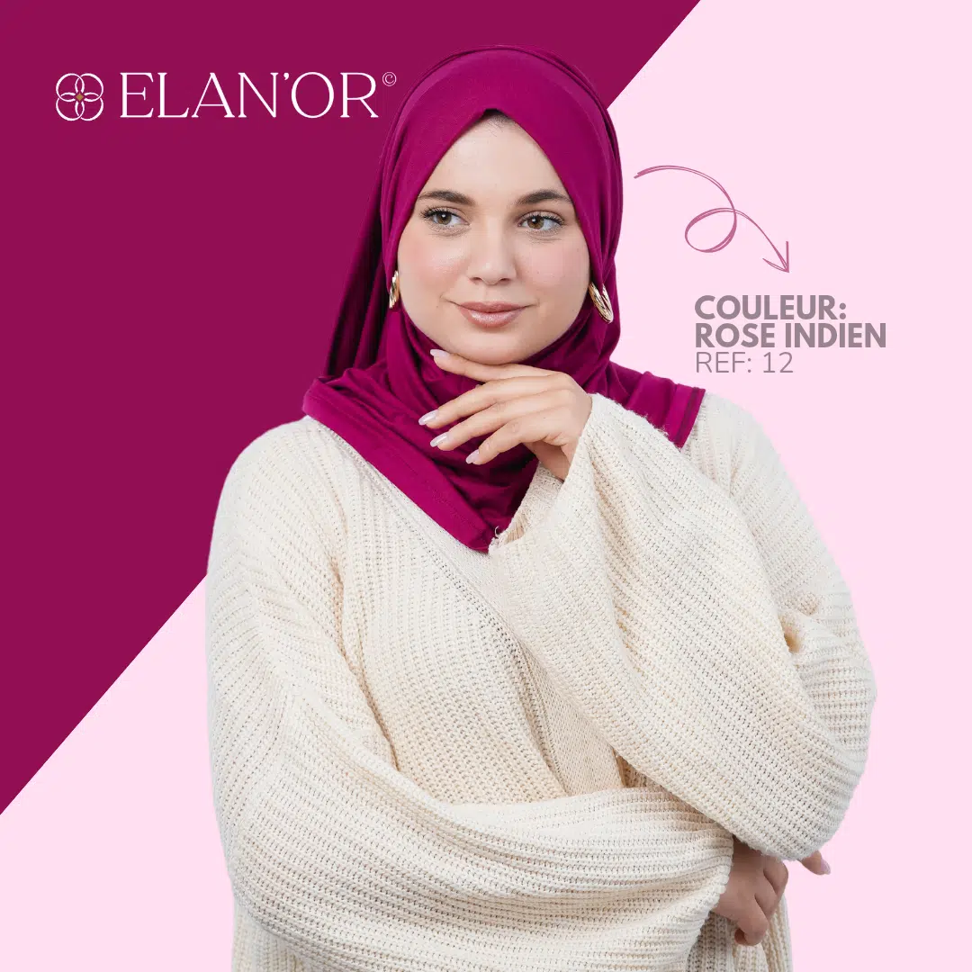 Foulard Cotton Premium Hijab -Echarpe femme 180x70cm