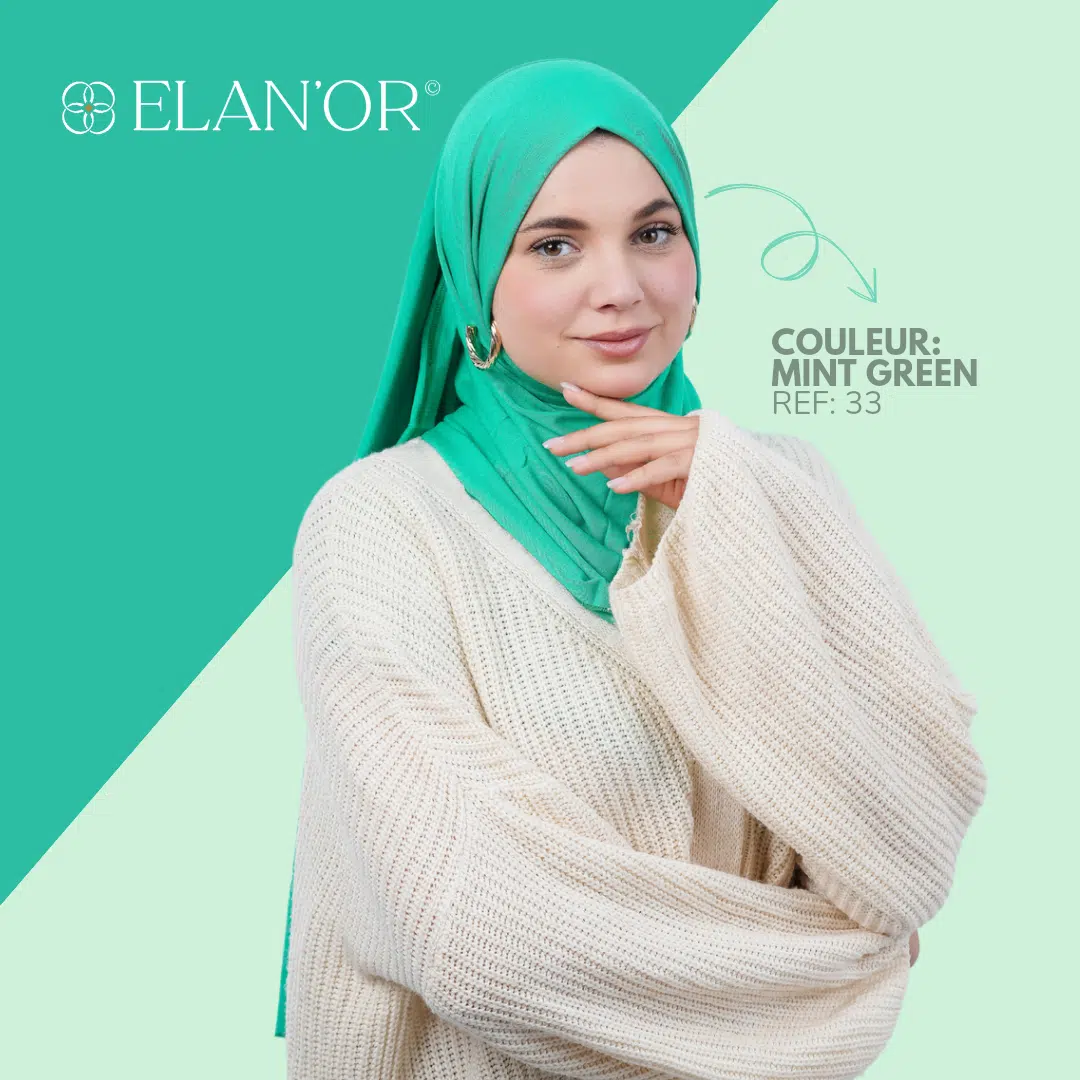 Foulard Cotton Premium Hijab -Echarpe femme 180x70cm