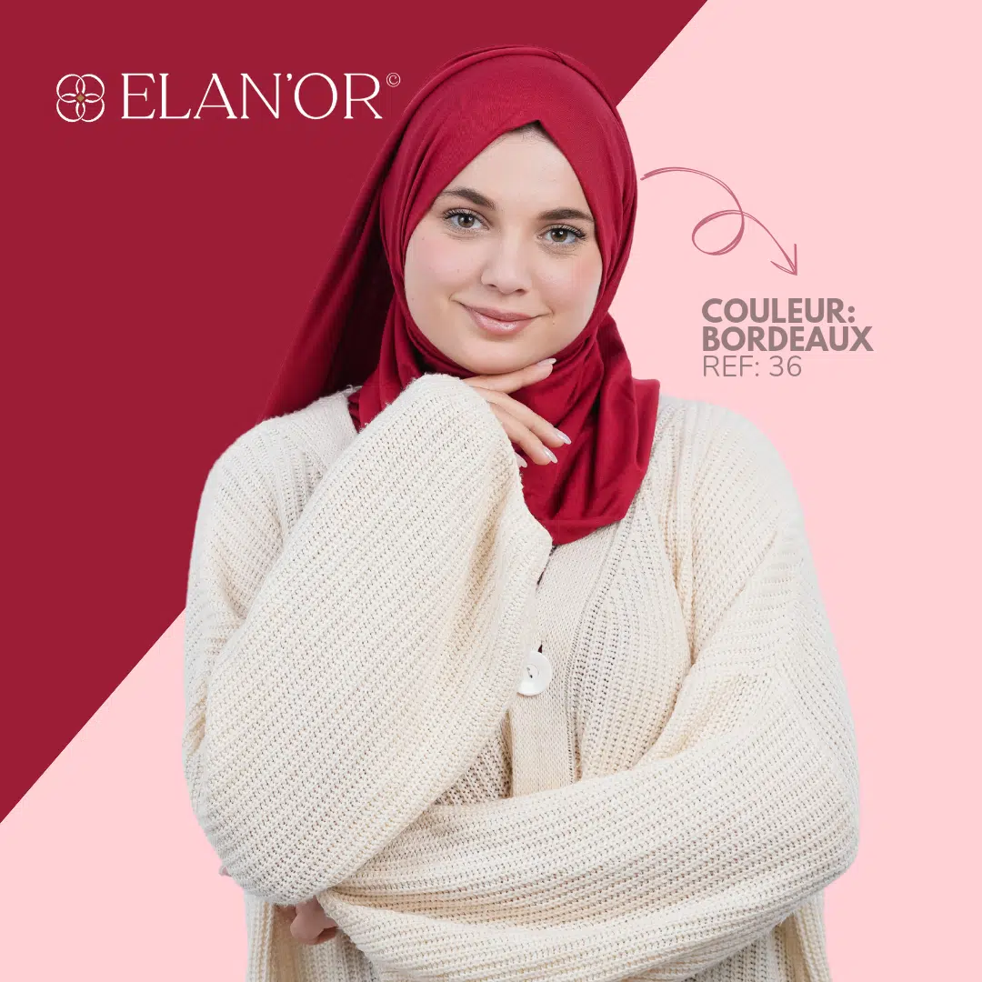 Foulard Cotton Premium Hijab -Echarpe femme 180x70cm
