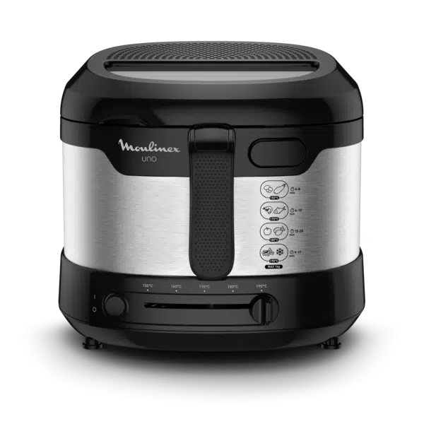 Friteuse UNO Noir/Gris-AF215D10.