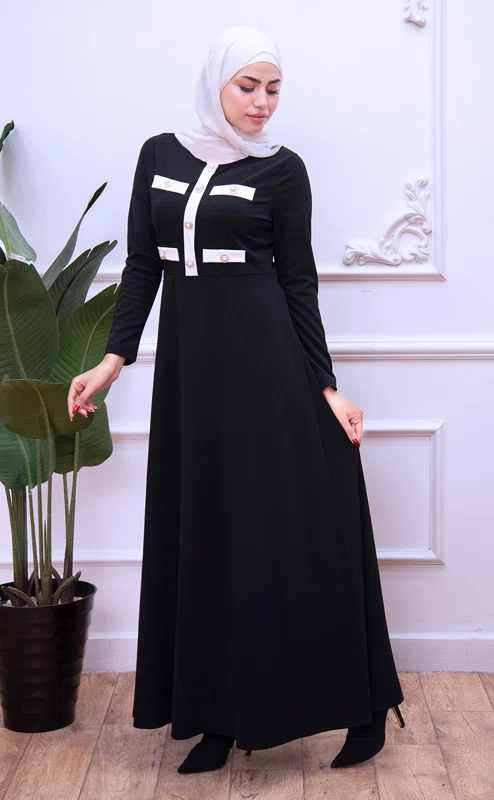 Robe Amira Voilée