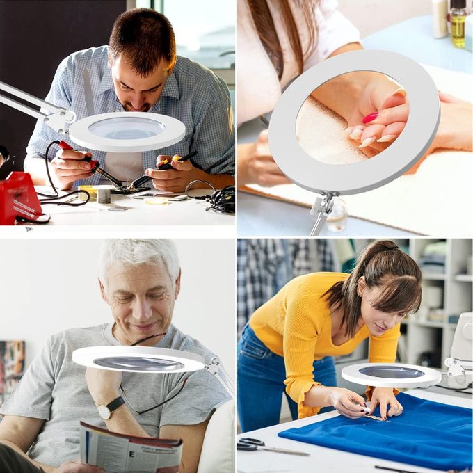 Electronics Products 86A Table LED Magnifying Glass for Reading