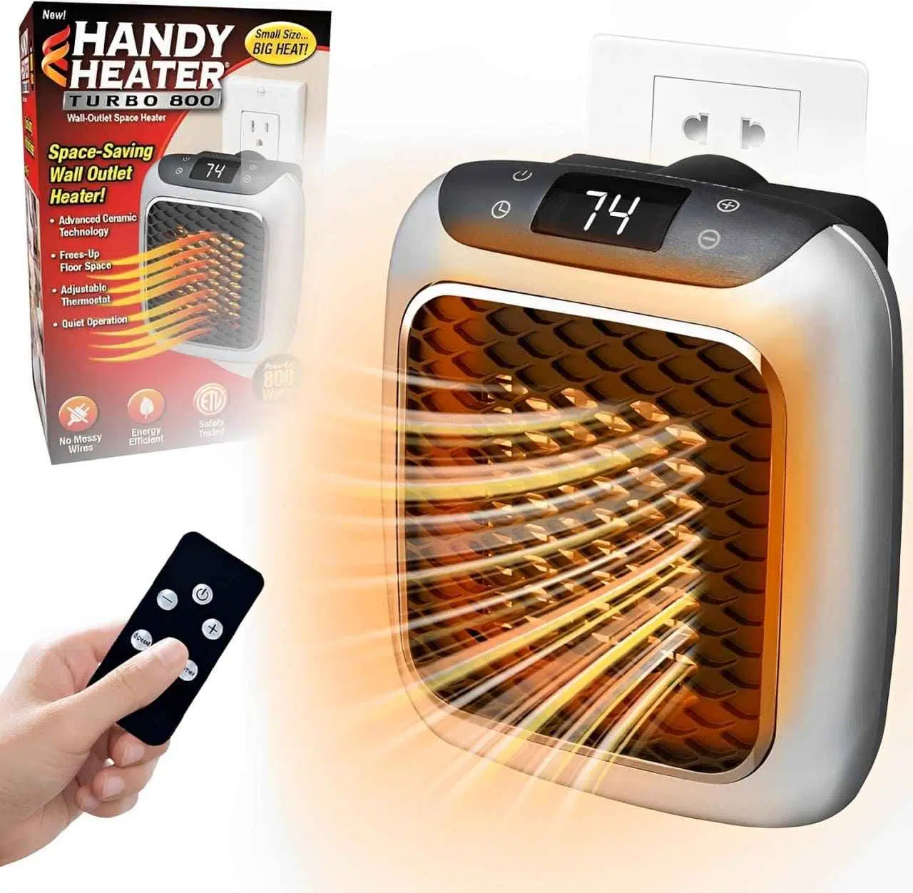 Mini chauffage 800W سخان كهربائي محمول