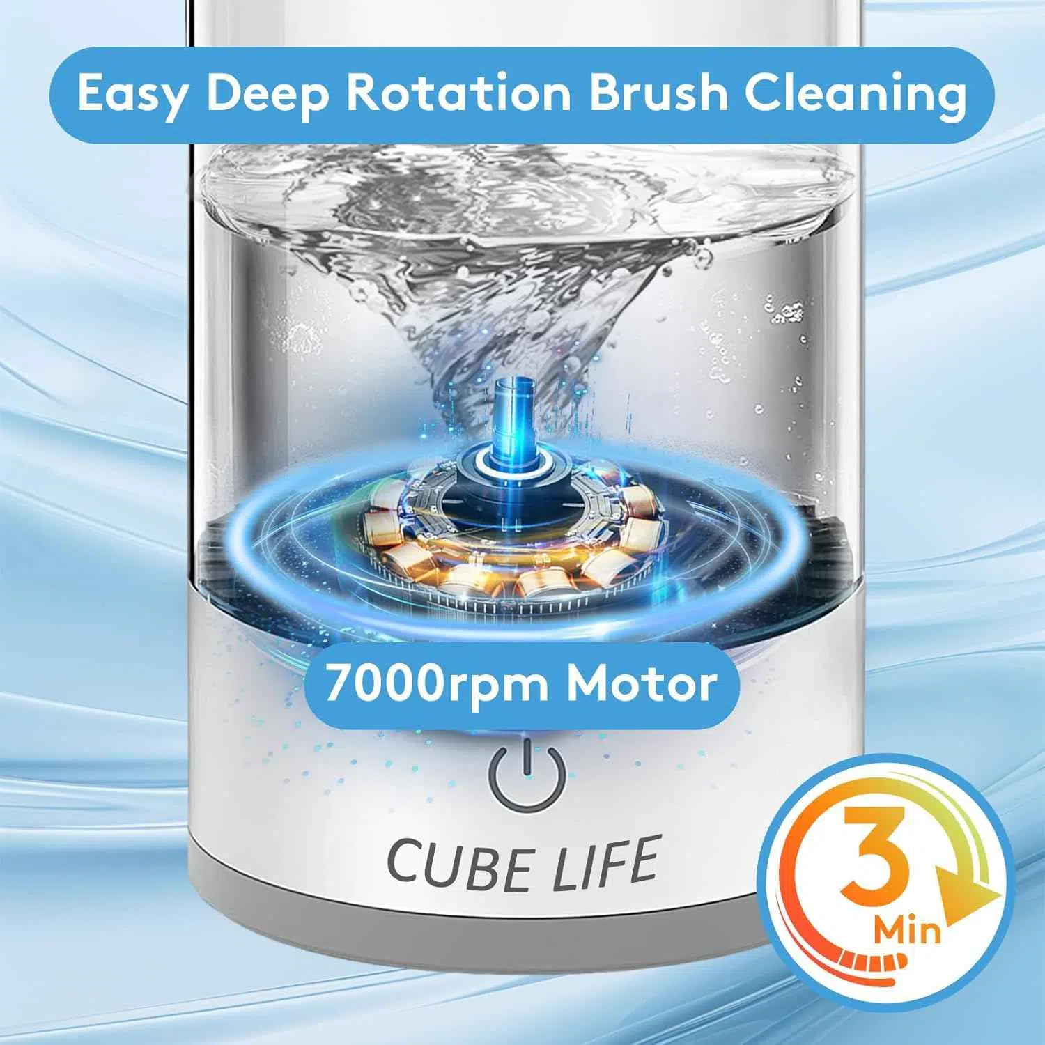 Machine de nettoyage de brosse de maquillage électrique |جهاز تنظيف فرش المكياج