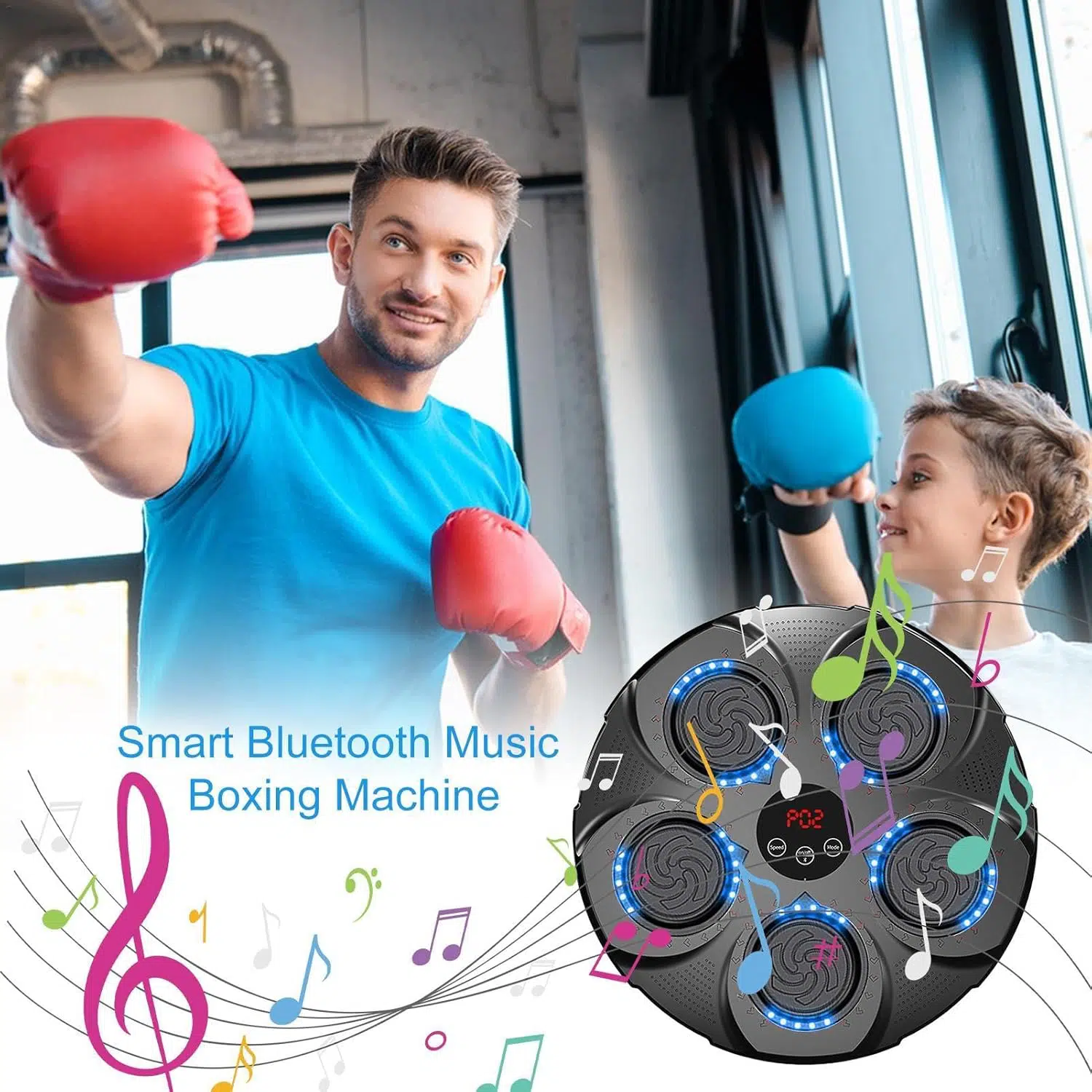 Machine de Boxe Électronique Musicale