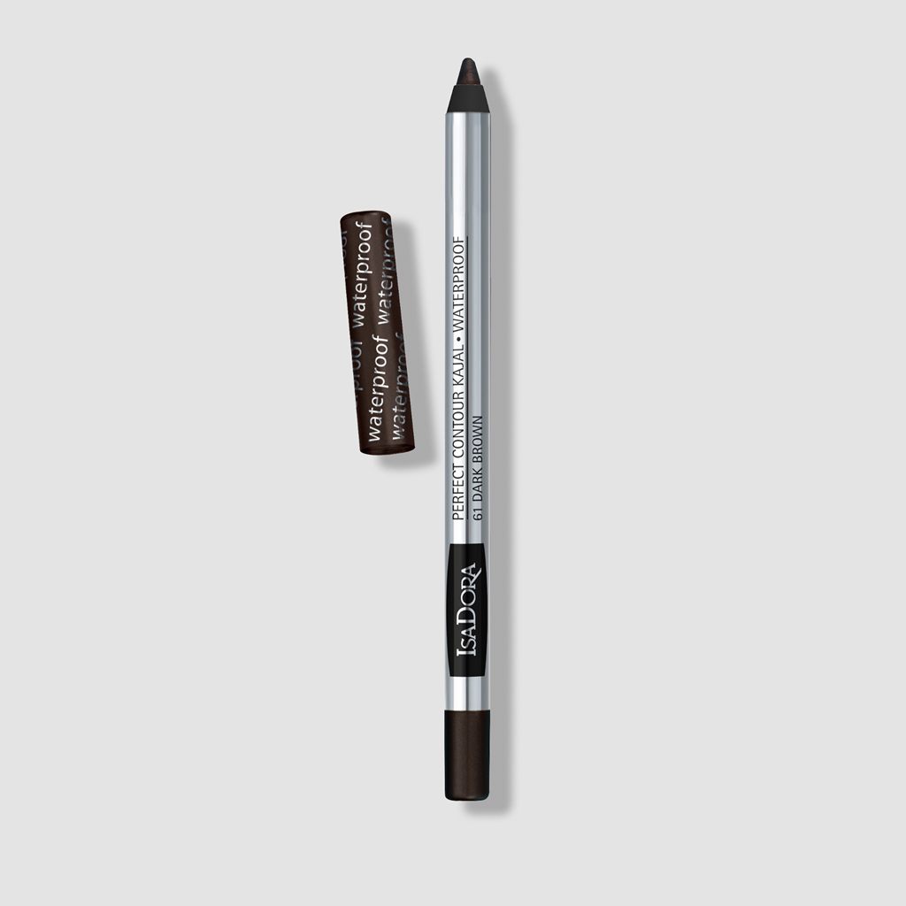 IsaDora - Perfect Contour Kajal Waterproof 61 Dark Brown