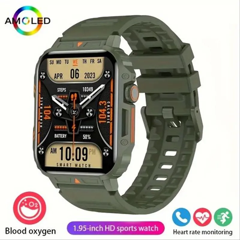 Smart watch étanche IP68 110 mods Sports Assistant dappel Capteur Cardiaque