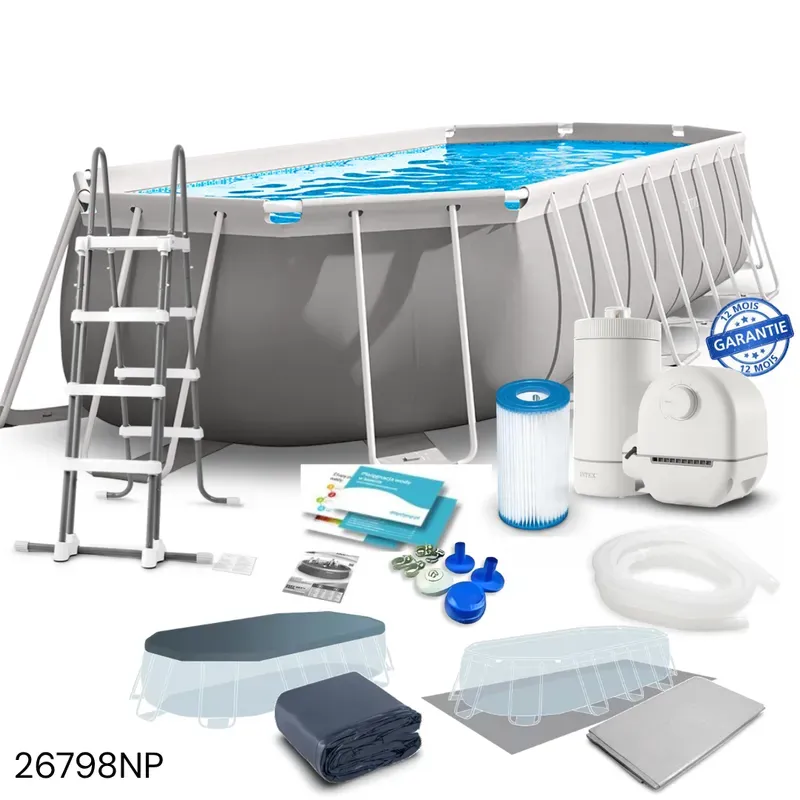 PISCINE INTEX OVALE 6.1M X 3M X 1.22M 26798NP