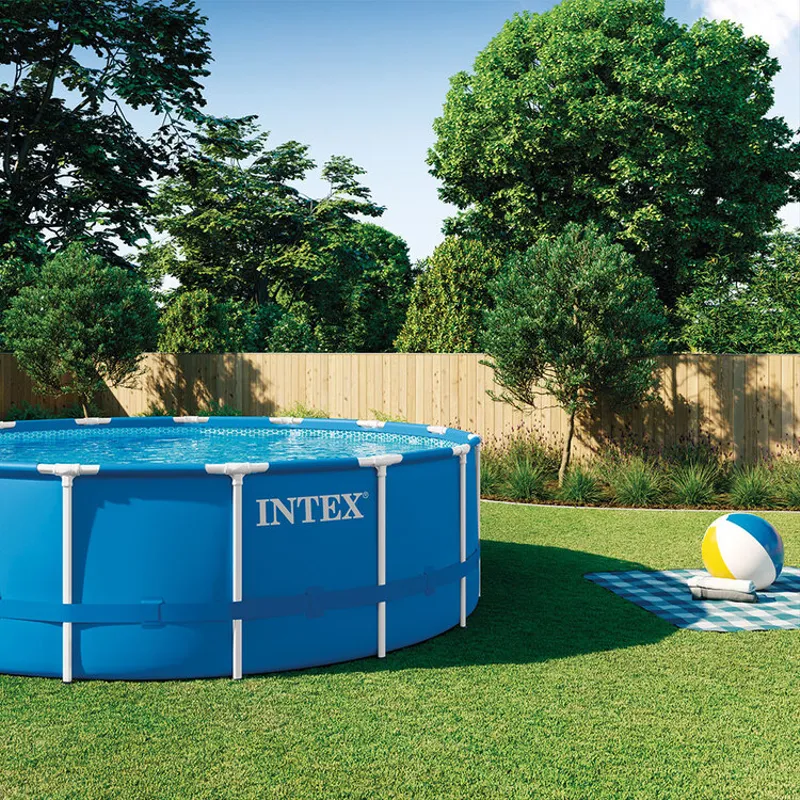 Piscine Metal Frame 4,57 x 1,22 m intex 28242