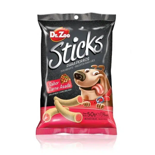 DR ZOO STICKS VIANDE RÔTI 50 GR