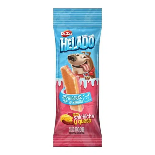 DR ZOO GLACE SAUCISSE ET FROMAGE 50 GR