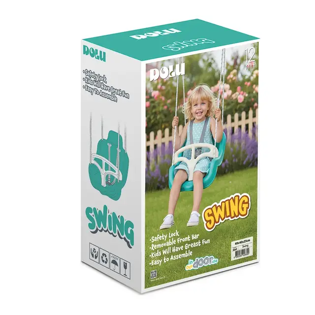 Balançoire Dolu avec protection en plastique