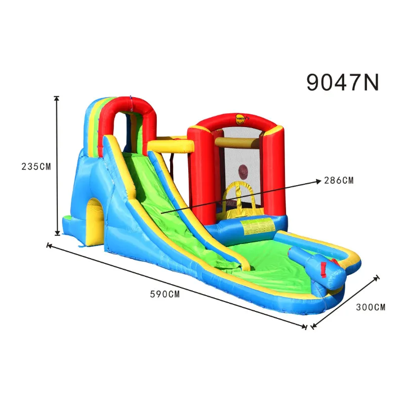 Centre de loisirs Super Fun Centre avec toboggan aquatique Wet & Dry