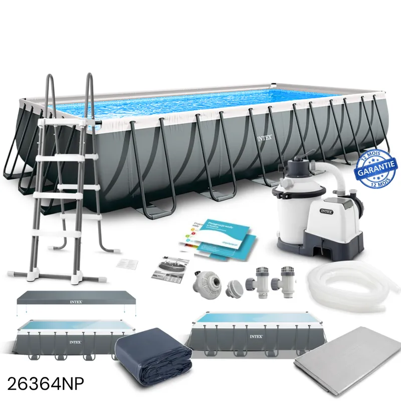 Piscine rectangulaire à cadre Ultra XTR 732 cm x 366 cm x 132 cm 26364NP