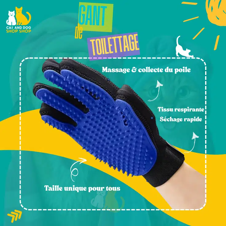 Kit de soins complets pour chiens et chats 8 en 1