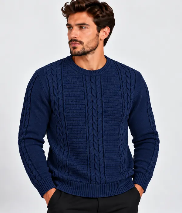 Pull Rond Croisée