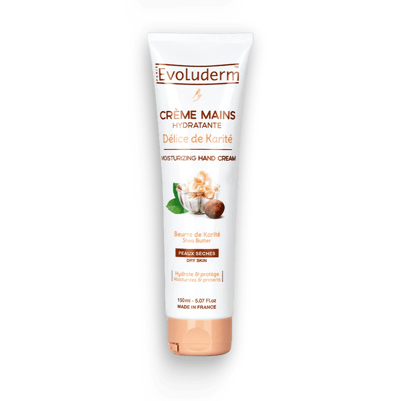 Evoluderm - Crème Mains Hydratante Délice de Karité 150 ml