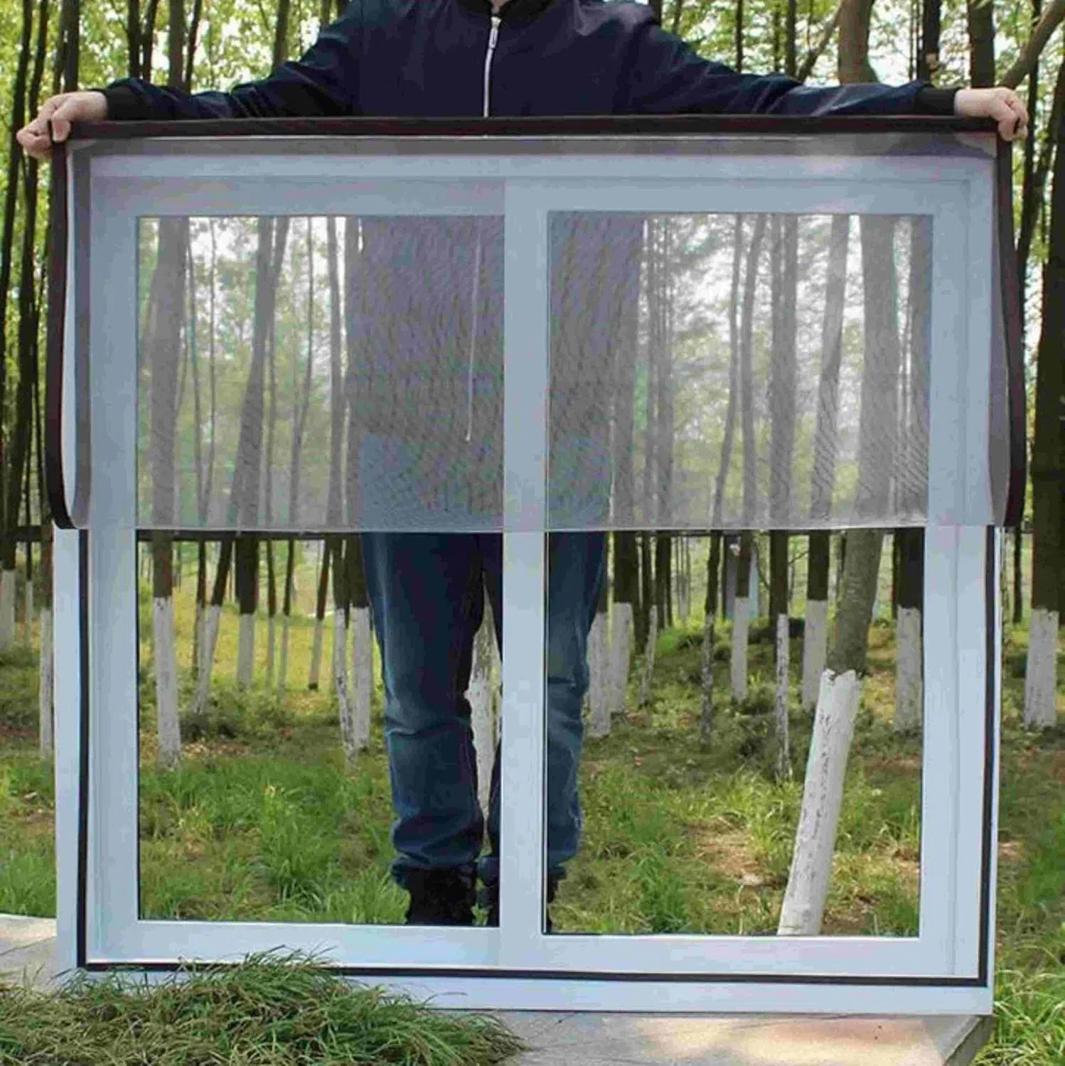 Moustiquaire Magnétique pour Fenêtre