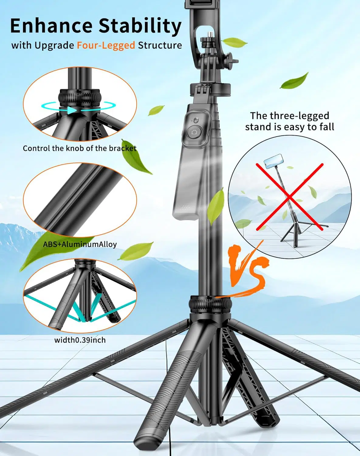 Trépied à Selfie Bluetooth