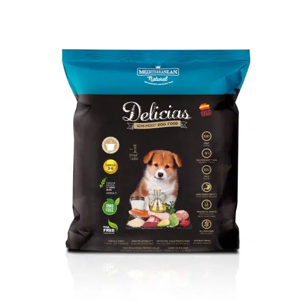 DELICIAS SEMI HUMIDE CHIOT 800GR