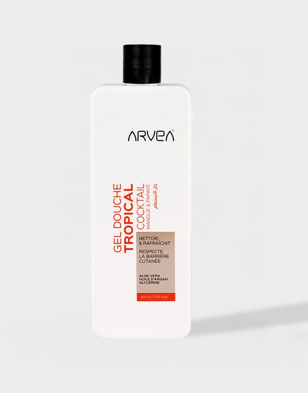 GEL DOUCHE TROPICAL COCKTAIL MANGUE & PAPAYE 400 ML