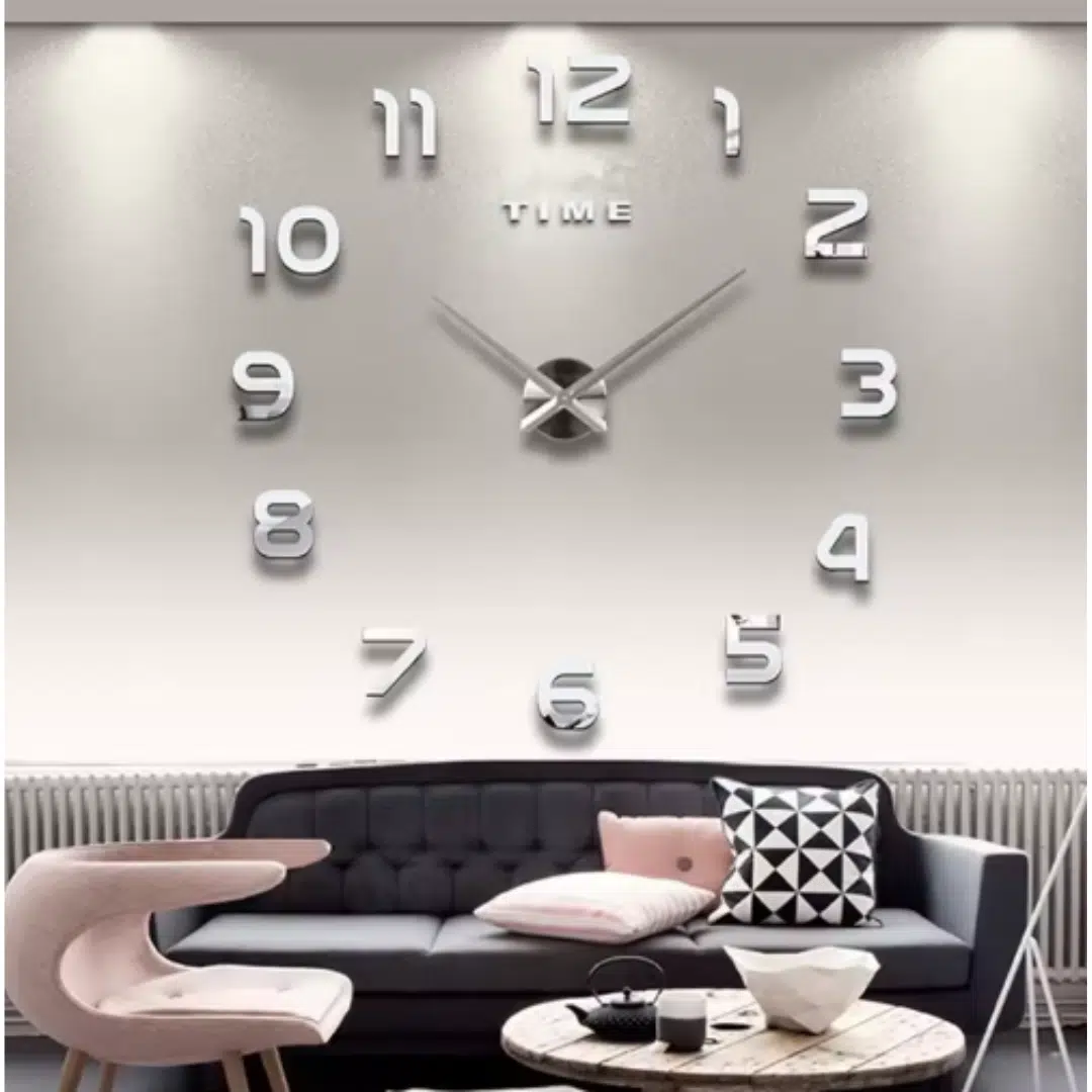 Horloge murale 3D