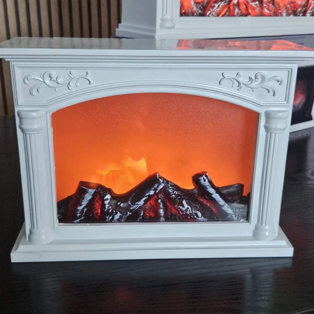 Cheminée électrique décorative