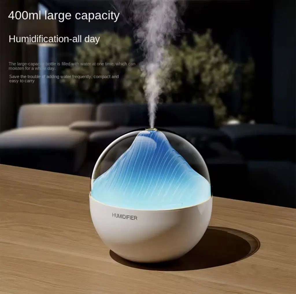 Aroma Diffuseur Électrique DHuiles Essentielles 400 ML