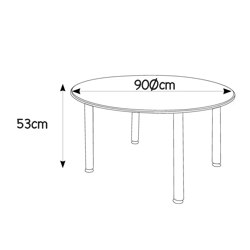 Table Maternelle Ronde D90