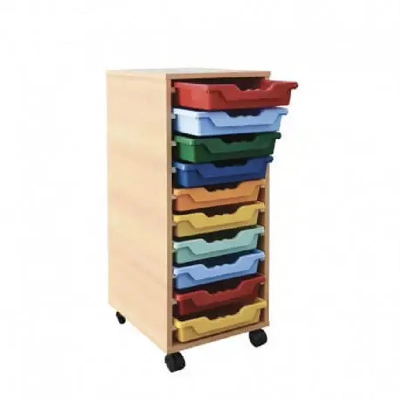 Rangement A 10 Bacs En Plastique