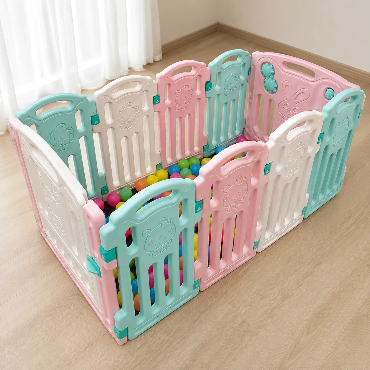 Parc bébé modulable pour enfants