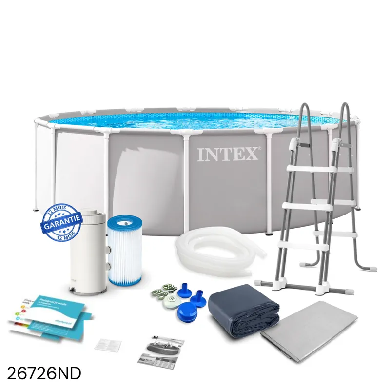Piscine ronde Prisma Frame 457 cm  x 122 cm 26726ND