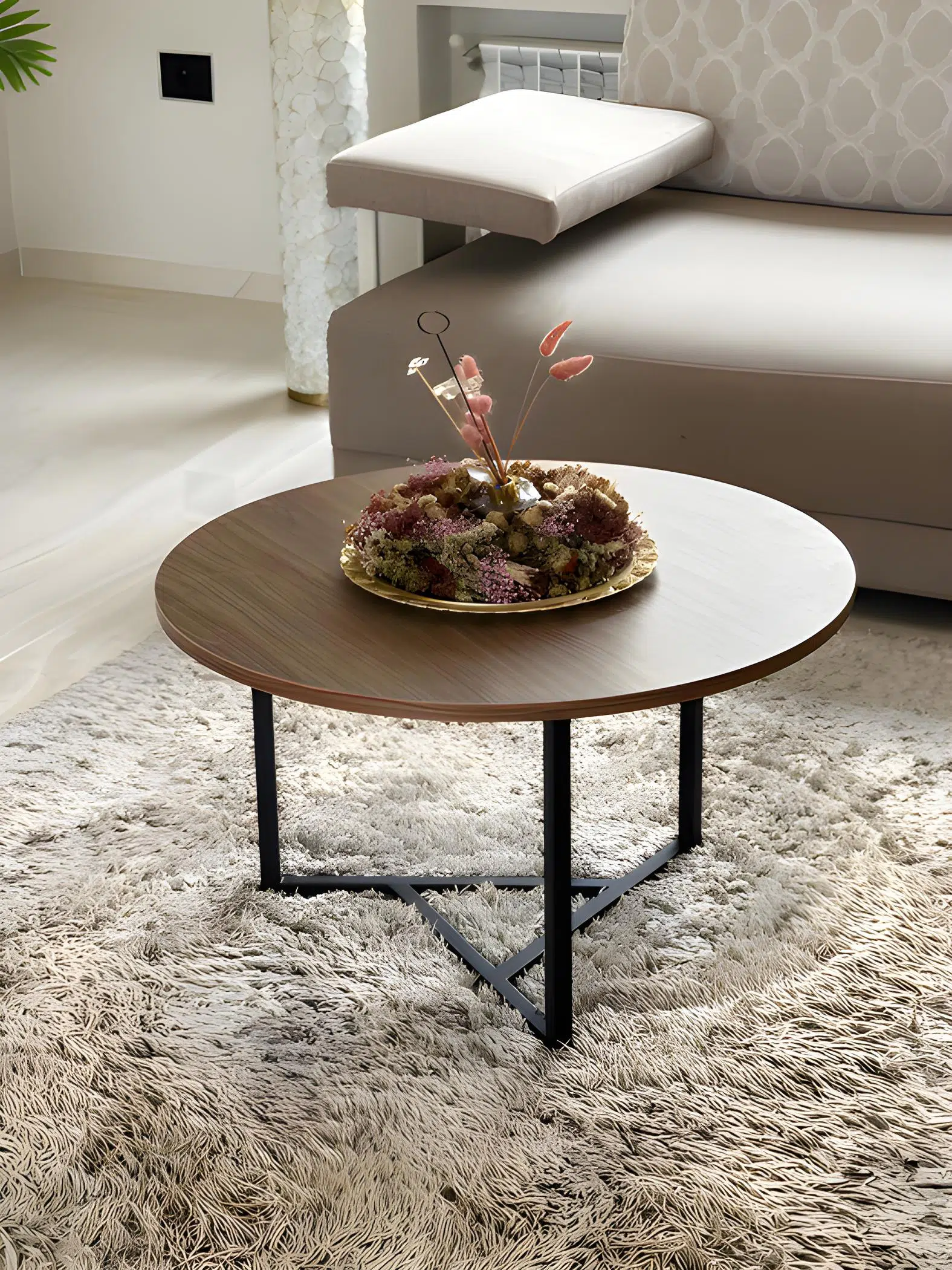 Table Basse TRIKA Marron