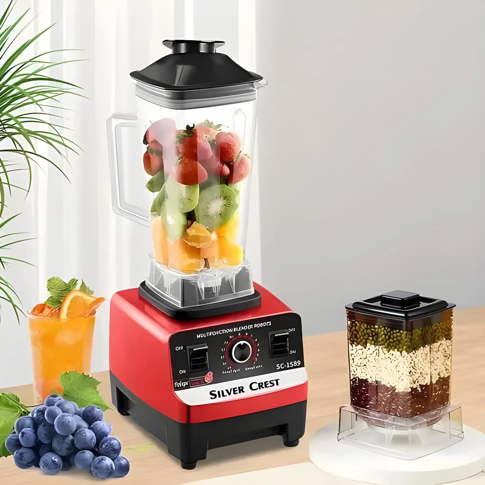 Mixeur Professionnel 2 en 1 – 8000W Best Crest