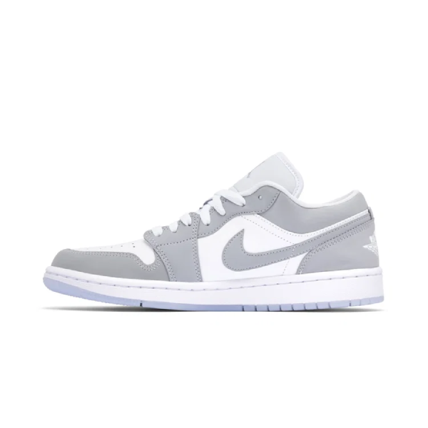 Air Jordan 1 Low White Wolf Grey