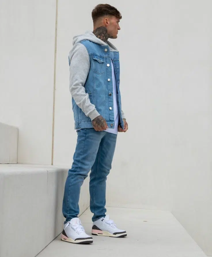 VESTE AVEC CAPUCHE HOMME