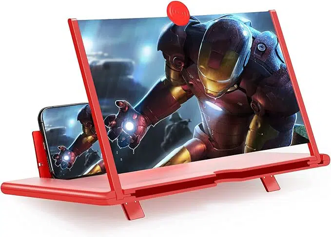 Loupe Portable SmartPhone - 3D HD Amplificateur décran 12¨